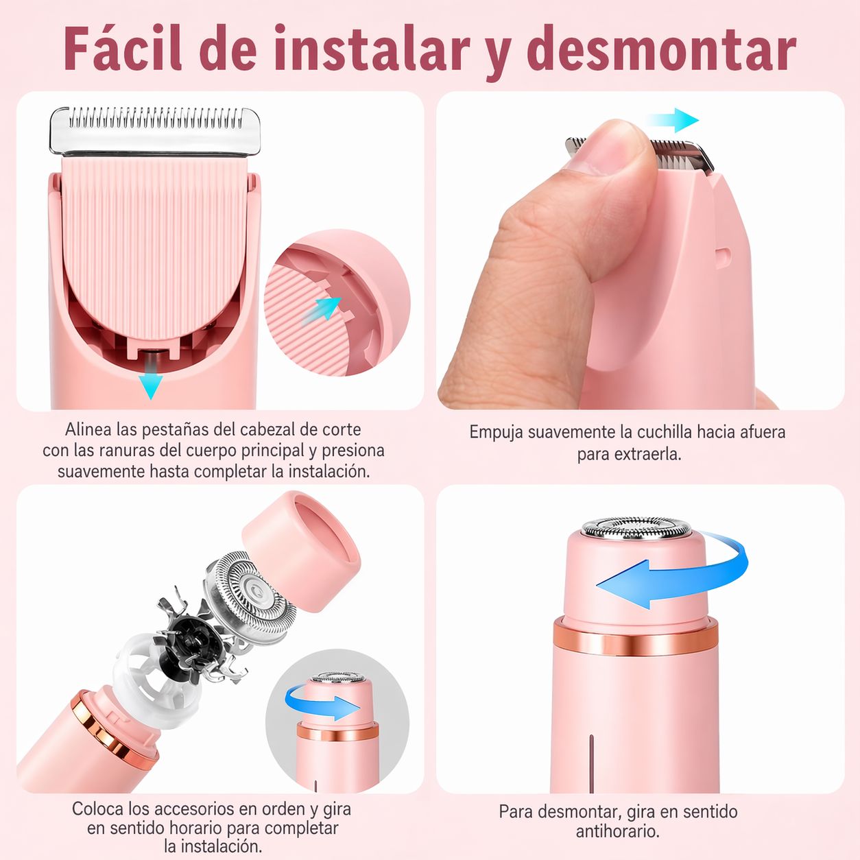 Depiladora 2 en 1 para Mujeres