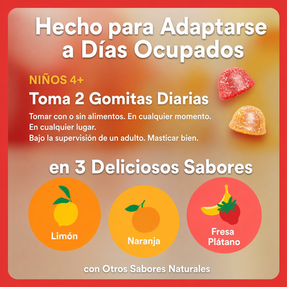 Multivitaminico + Inmunidad para Niños