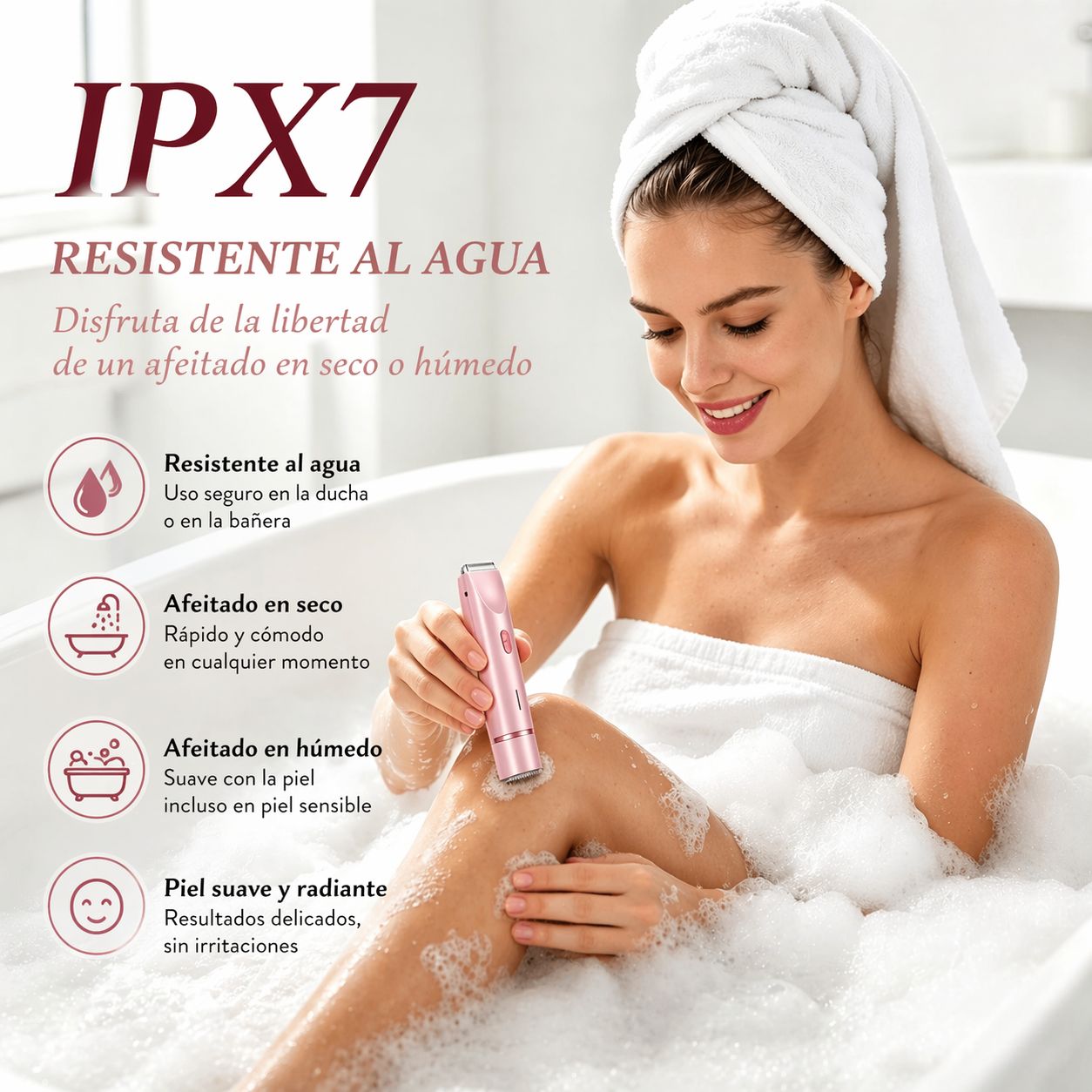 Depiladora 2 en 1 para Mujeres